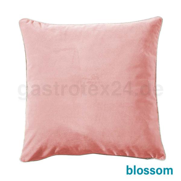 Dekokissen  Melva Velour Farbe blossom